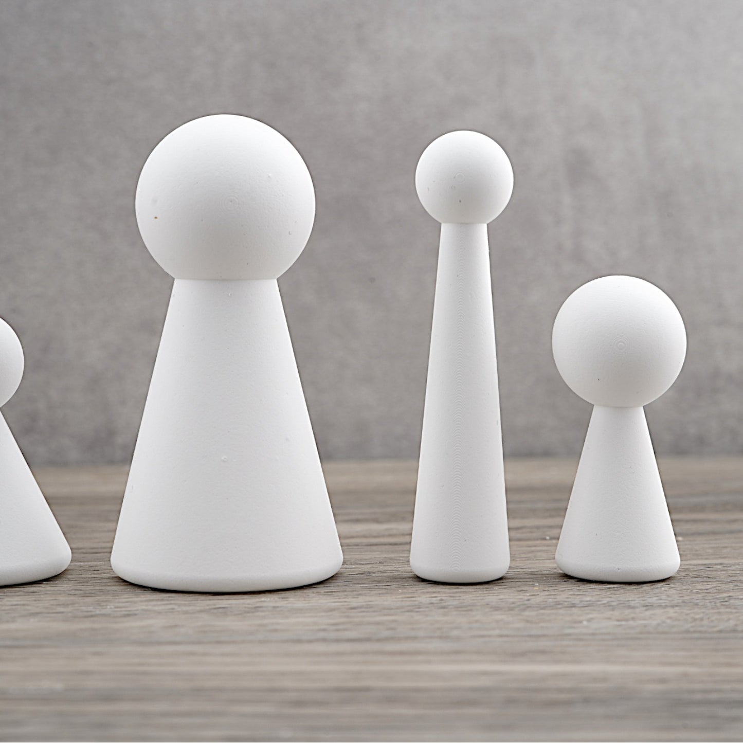 Silikon Gießform Kegelfamilie