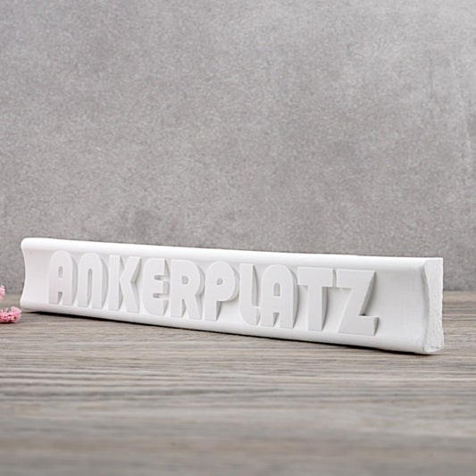 Silikon Gießform Ankerplatz