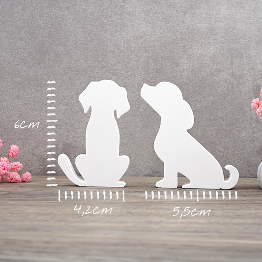 Silikon Gießform Hund