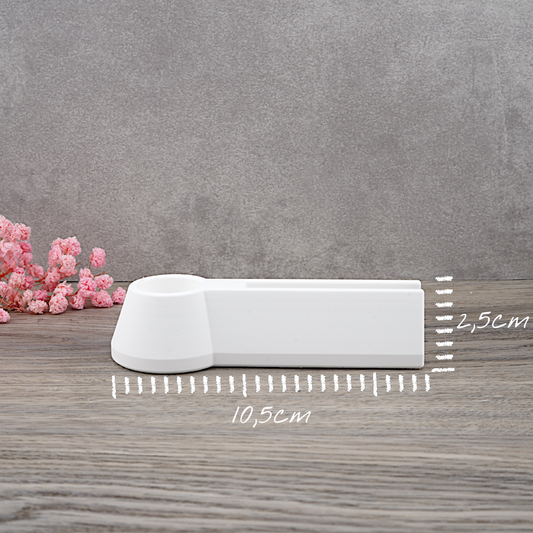 Silikon Gießform Kerzenhalter/Einschieber