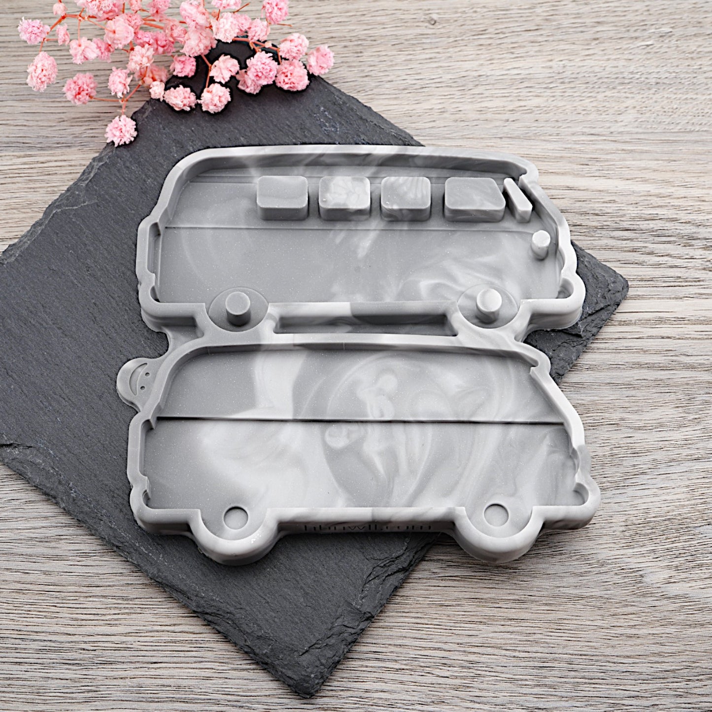 Bulli/Geldgeschenk/Gutscheingeschenk Silikon Gießform