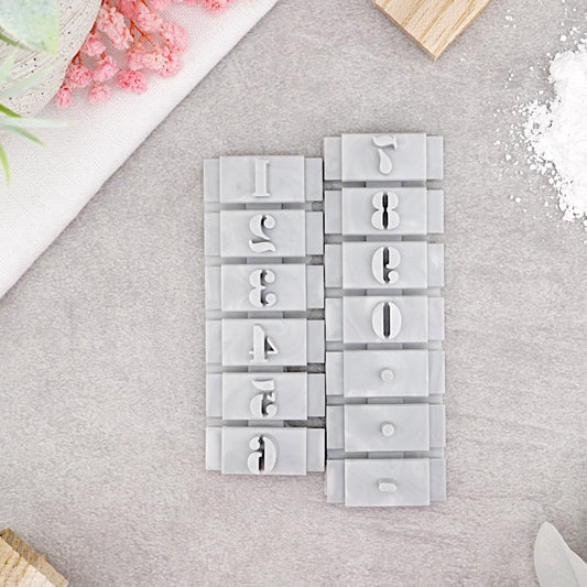 Letterino · LetterSET · Typ B · Vertikal · 0-9