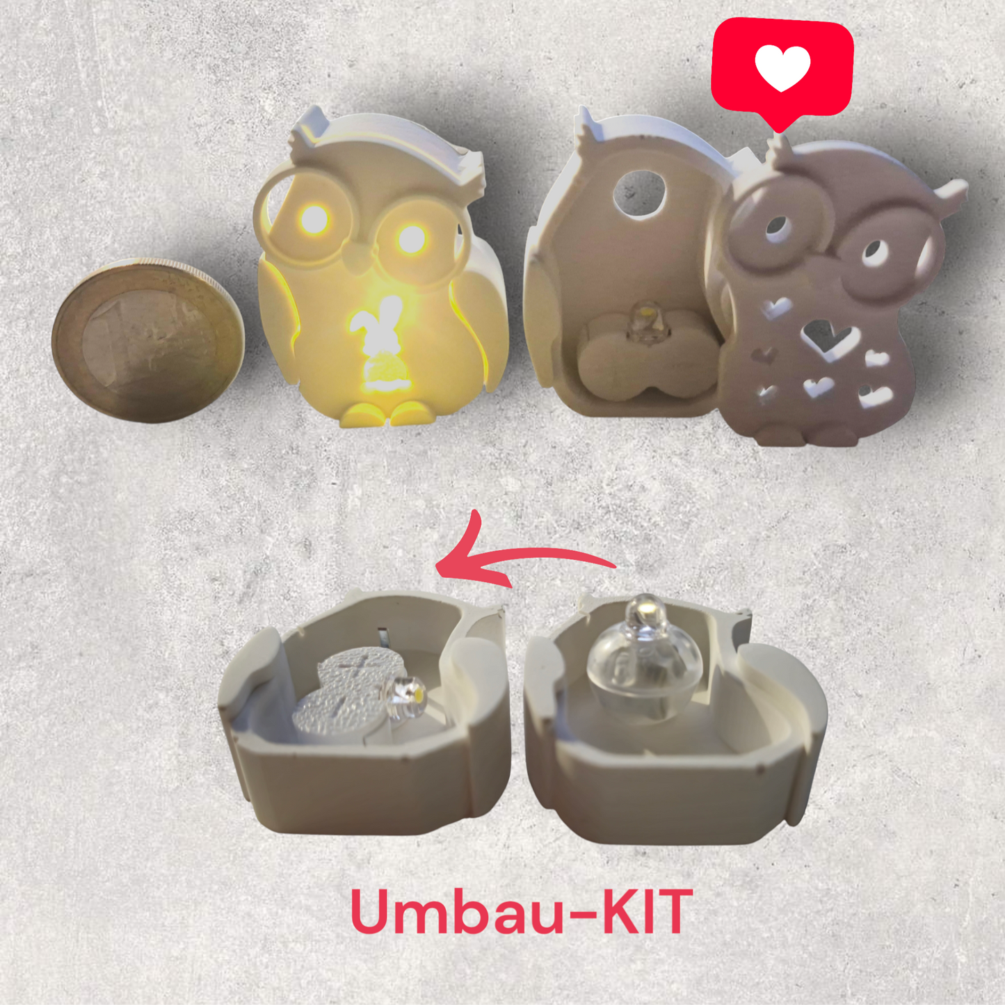 Ballonlicht Umbau-KIT slim 6er Set
| hbnwll