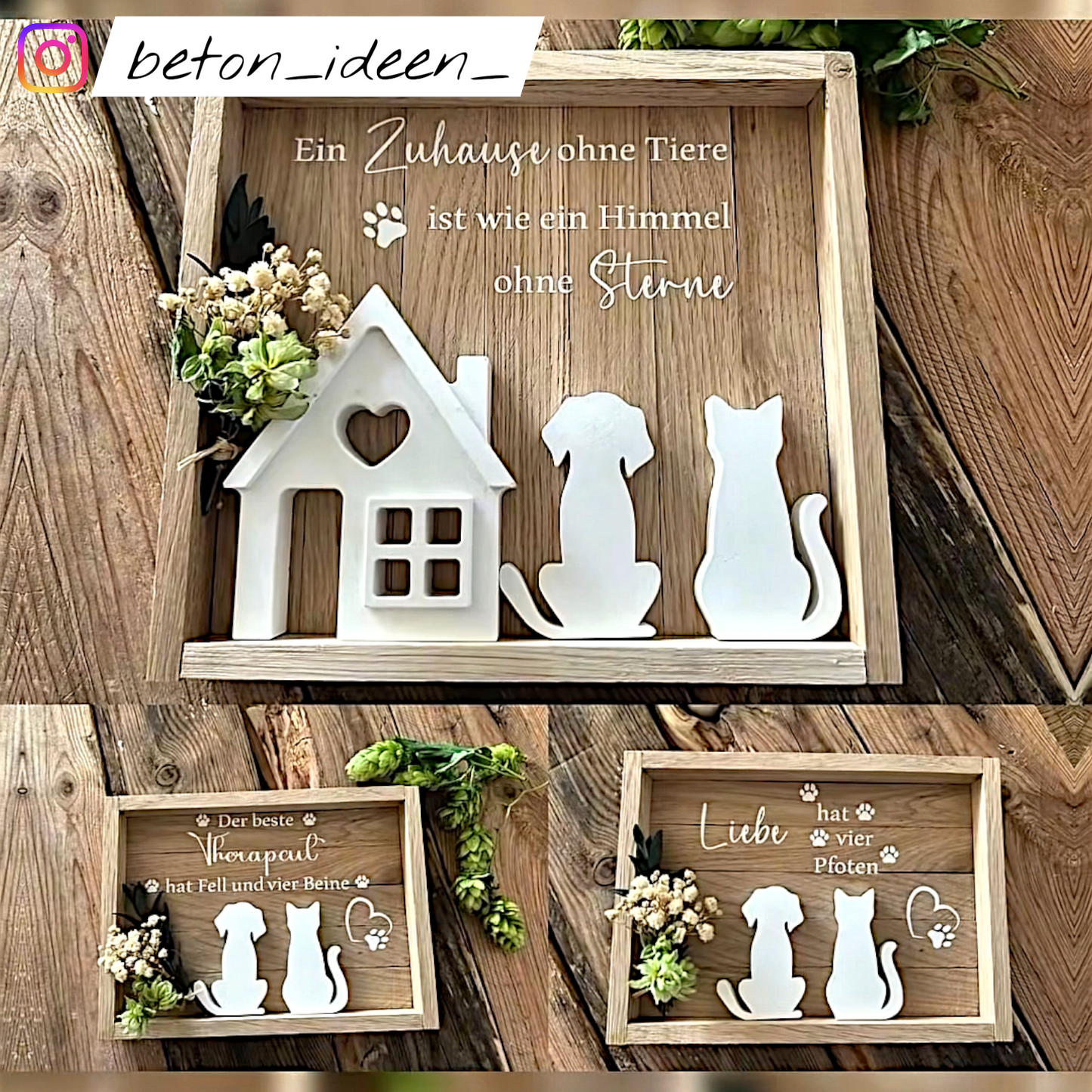 Silikon Gießform Katze
