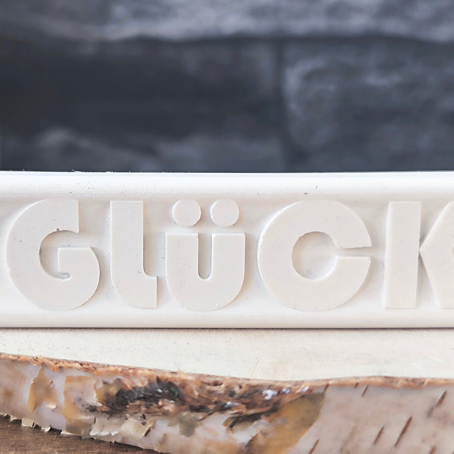 Silikon Gießform Glückslicht Klötzchen