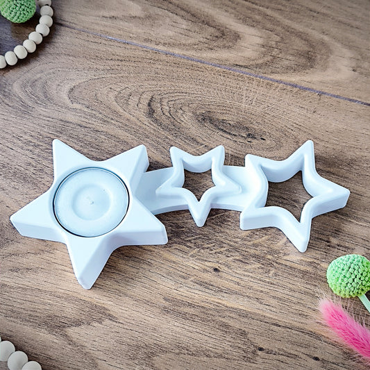 Silikon-Gießform "5in1 Sternenkranz"