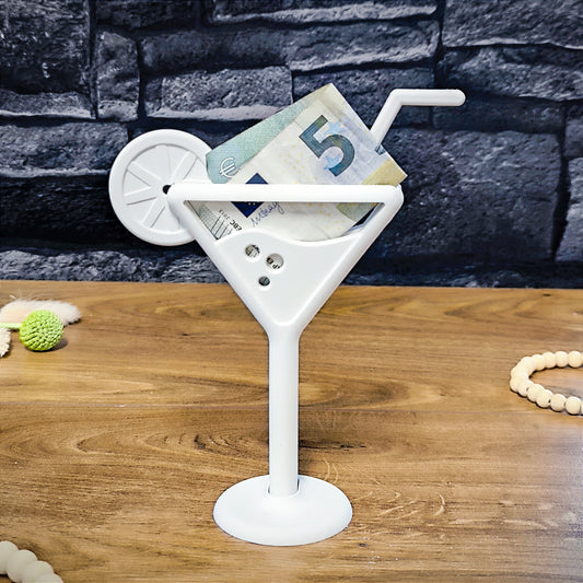 Silikon-Gießform Gutschein/Cocktail Glas Geldgeschenk