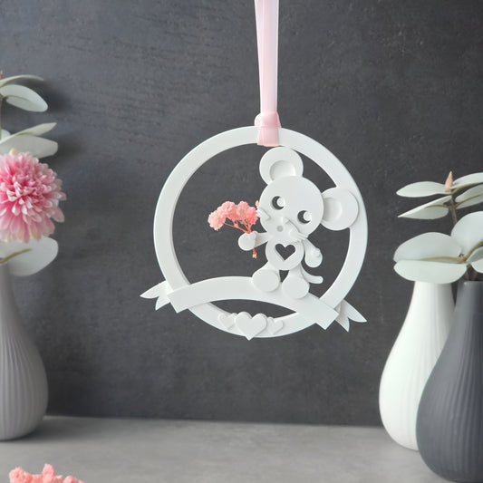 Loop · Maus mit Blumen