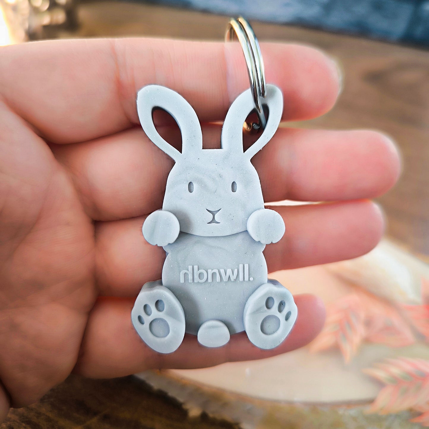 Schlüsselanhänger Hase