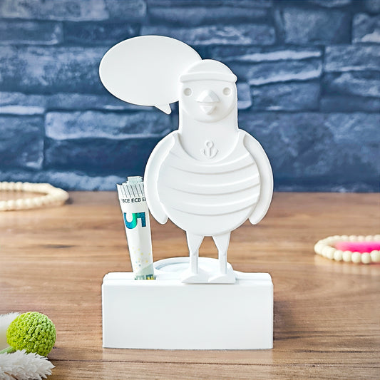 Silikon Gießform Einschieber Möwe/ Geldgeschenk, Teelichthalter