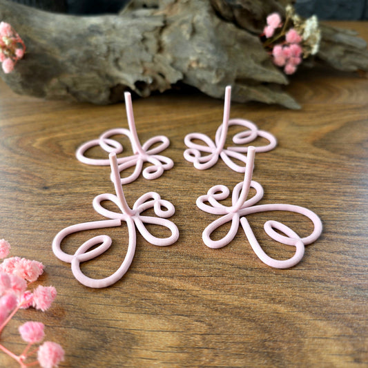 "Balloonimals" - Ballonschnur-Ständer- 4erSet "rosa"