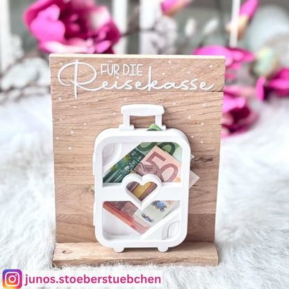 Silikon-Gießform Gutschein/Geldgeschenk/Koffer