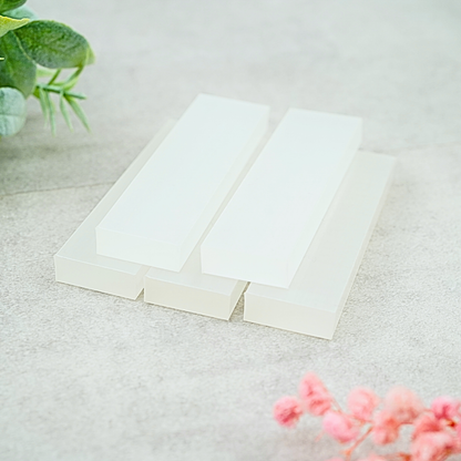 Acryl Klötzchen matt 8cm 5Stück