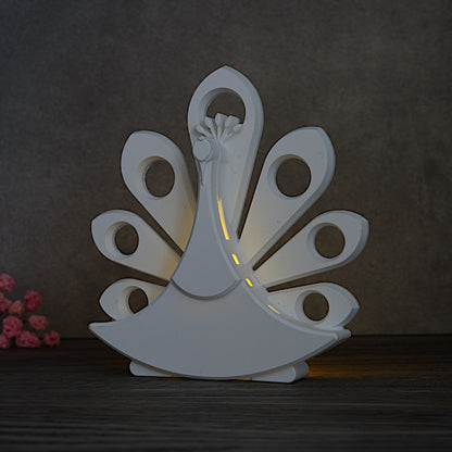 Lichtkörper · Pfau