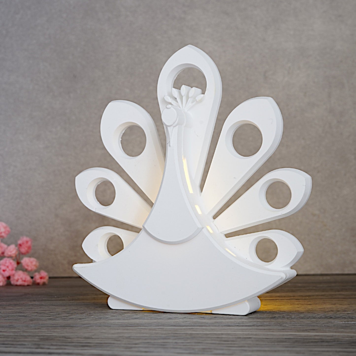 Pfau [Silikon-Gießform]