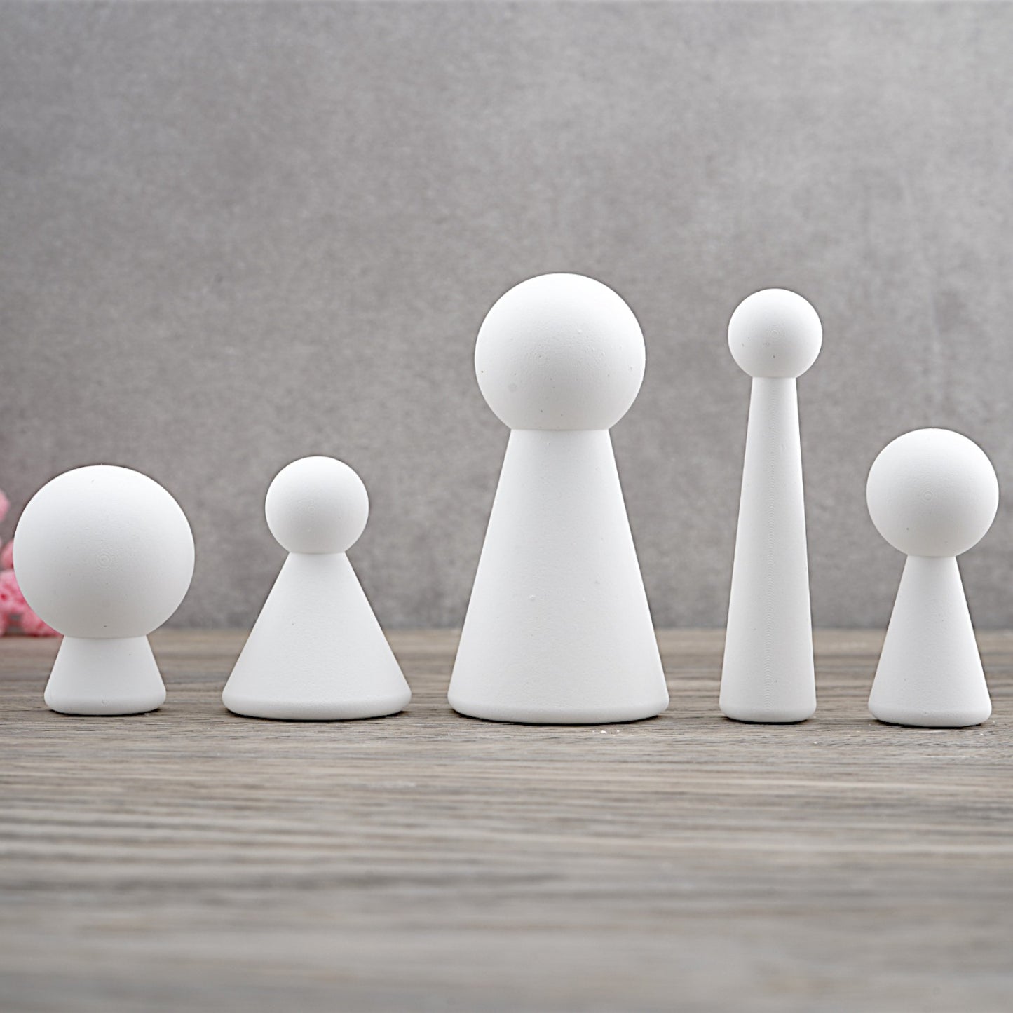 Silikon Gießform Kegelfamilie