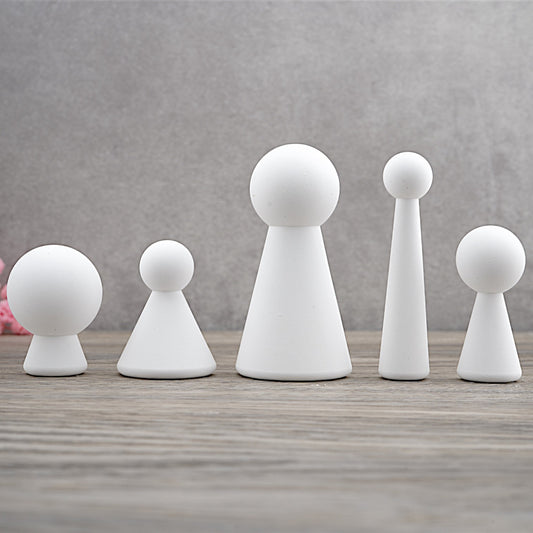 Silikon Gießform Kegelfamilie