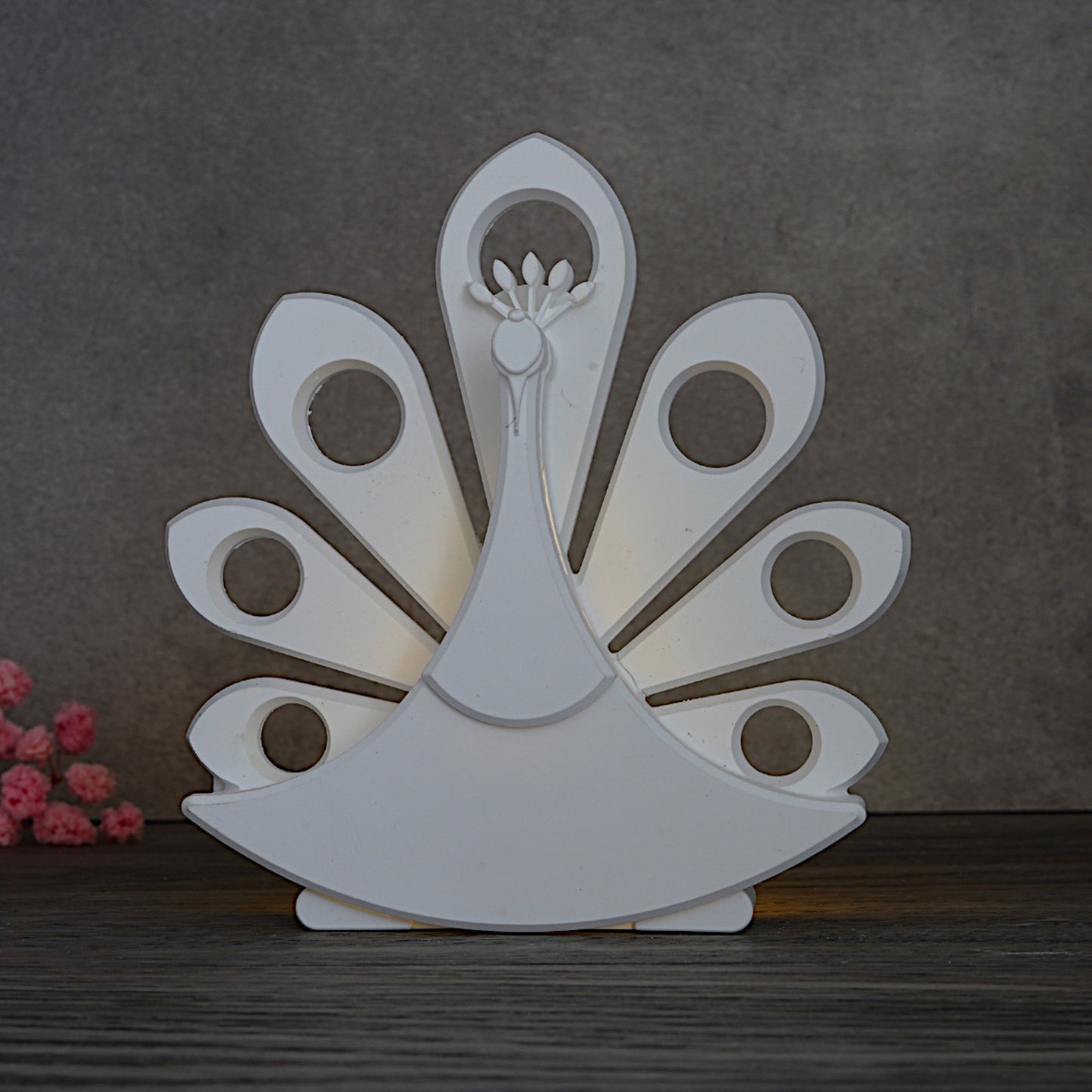 Pfau [Silikon-Gießform]