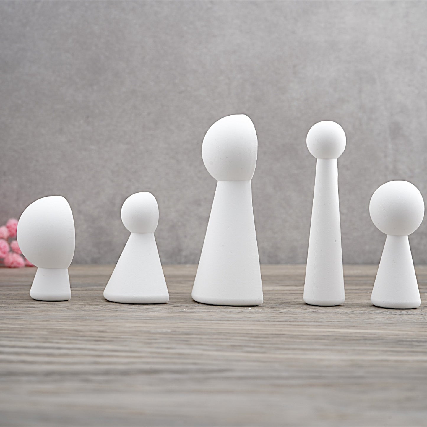 Silikon Gießform Kegelfamilie