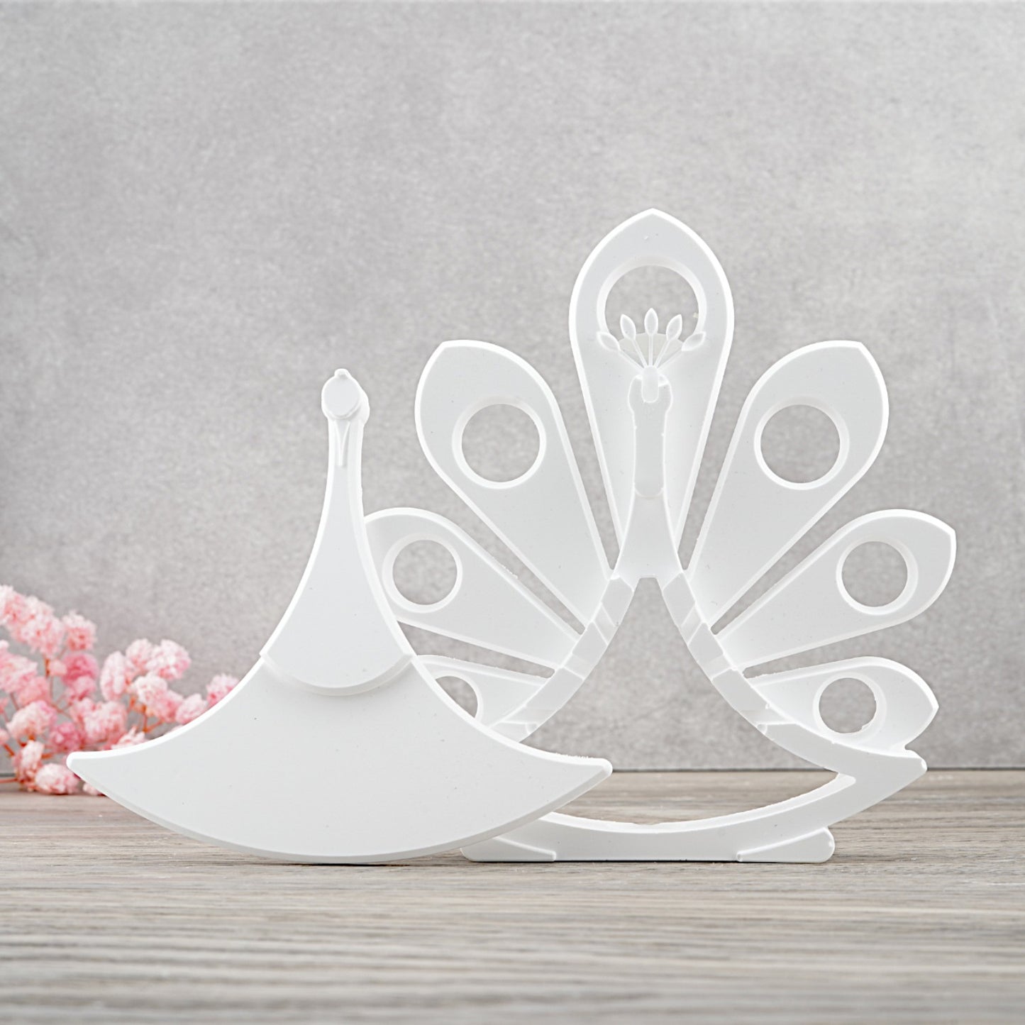 Pfau [Silikon-Gießform]