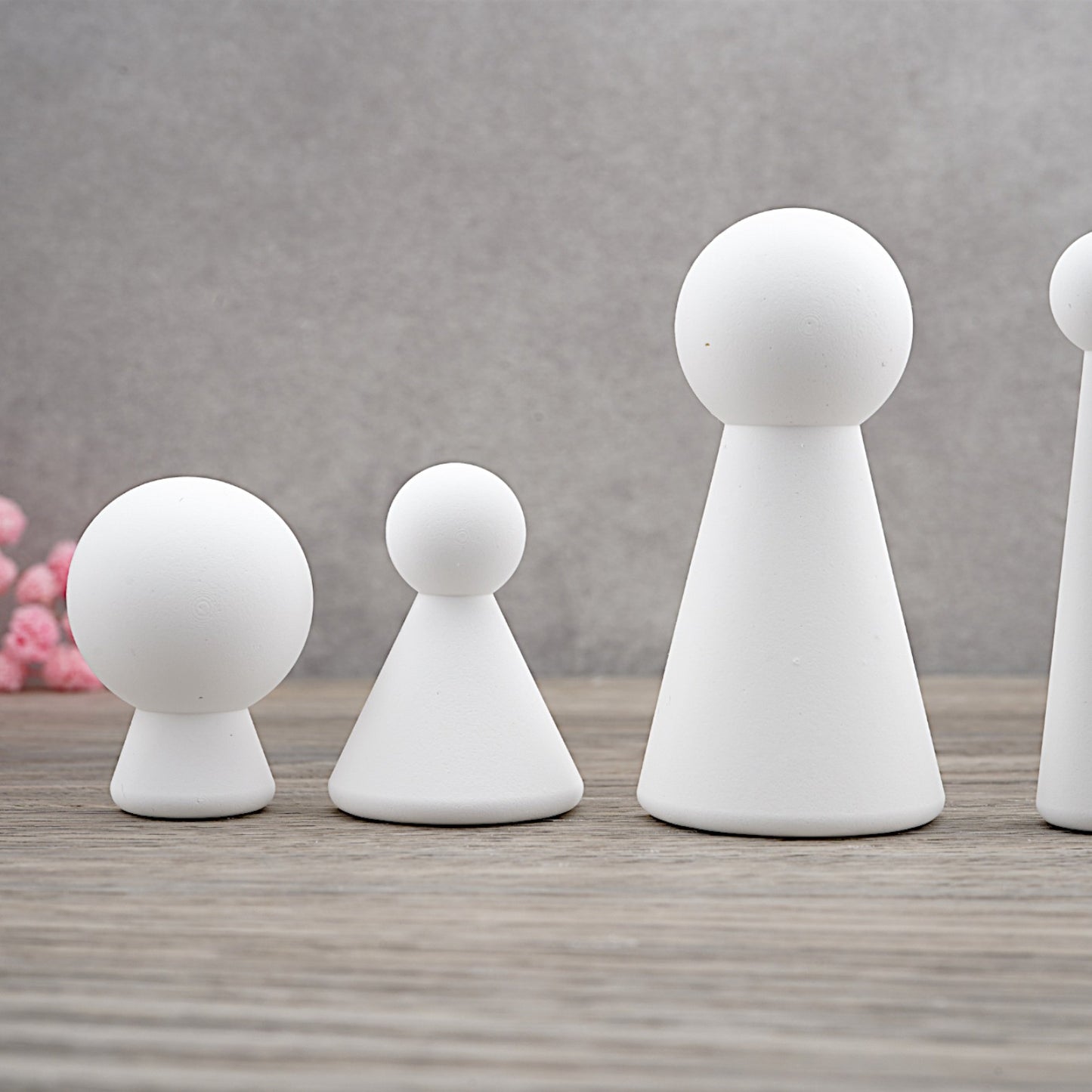 Silikon Gießform Kegelfamilie