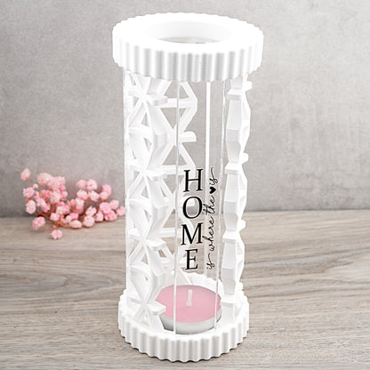 Teelichthalter · Klötzchen · samtig