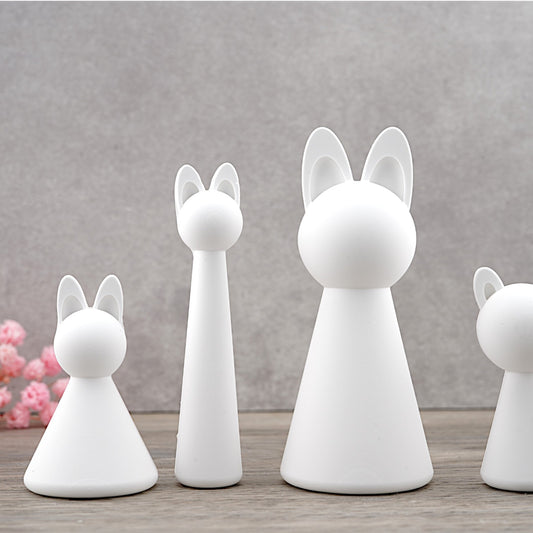 Silikon Gießform Katzenfamilie