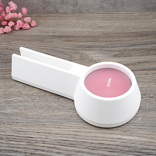 Silikon- Gießform Teelichthalter/Einschieber