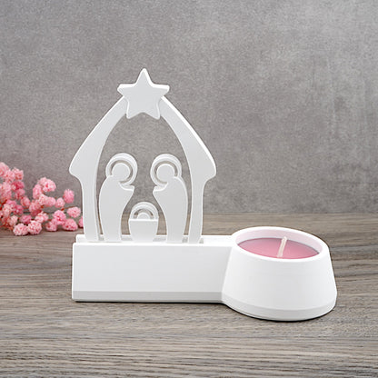 Silikon- Gießform Teelichthalter/Einschieber