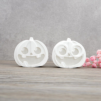 Kürbis mit oder ohne Brille [Silikon Gießform]