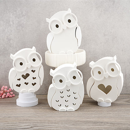 EMMA Eule "maxi" 10cm - Lichtkörper [Silikon-Gießform]