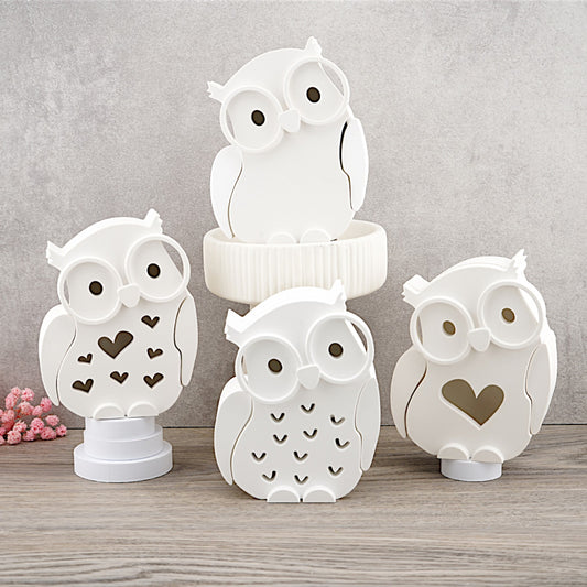 EMMA Eule "maxi" 10cm - Lichtkörper [Silikon-Gießform]