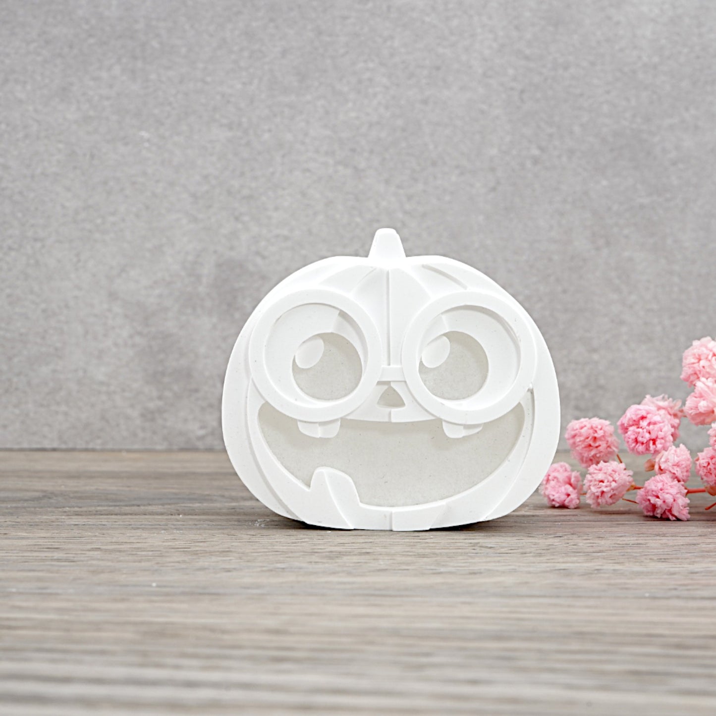 Kürbis mit oder ohne Brille [Silikon Gießform]