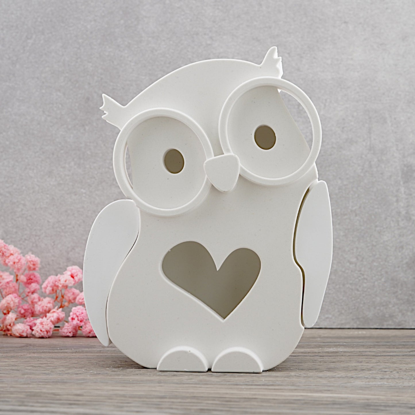 EMMA Eule "maxi" 10cm - Lichtkörper [Silikon-Gießform]