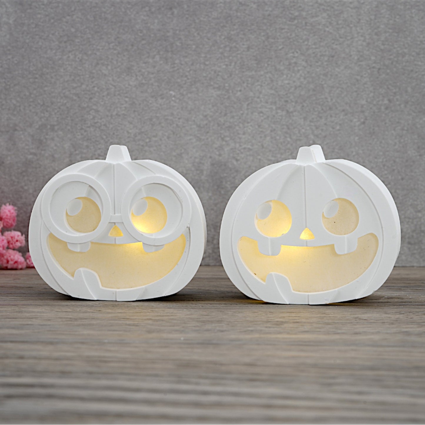 Kürbis mit oder ohne Brille [Silikon Gießform]