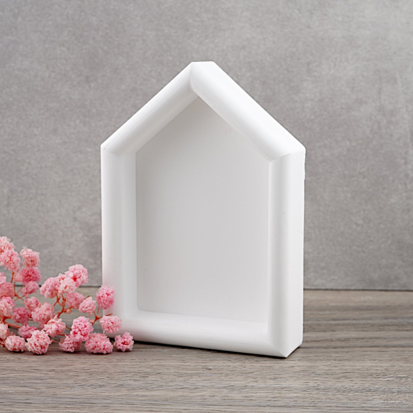 Silikon Gießform Haus 2in1