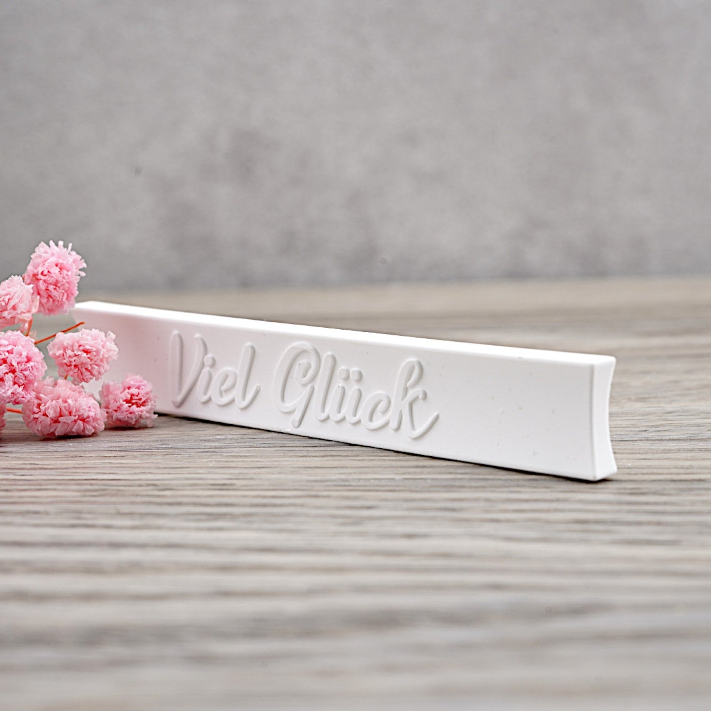 Mini Klötzchen "Viel Glück"