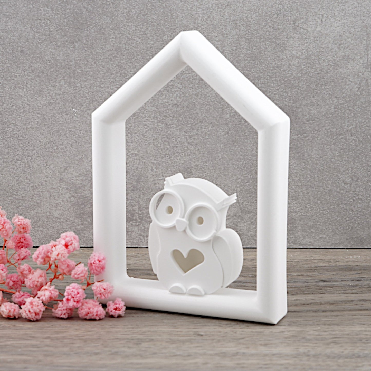 Silikon Gießform Haus 2in1