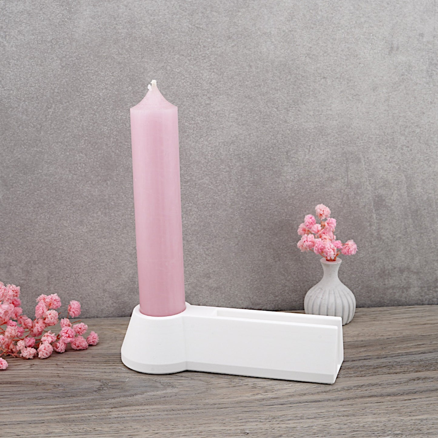 Silikon Gießform Kerzenhalter/Einschieber