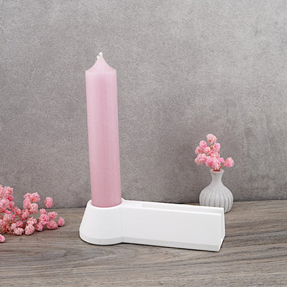 Silikon Gießform Kerzenhalter/Einschieber