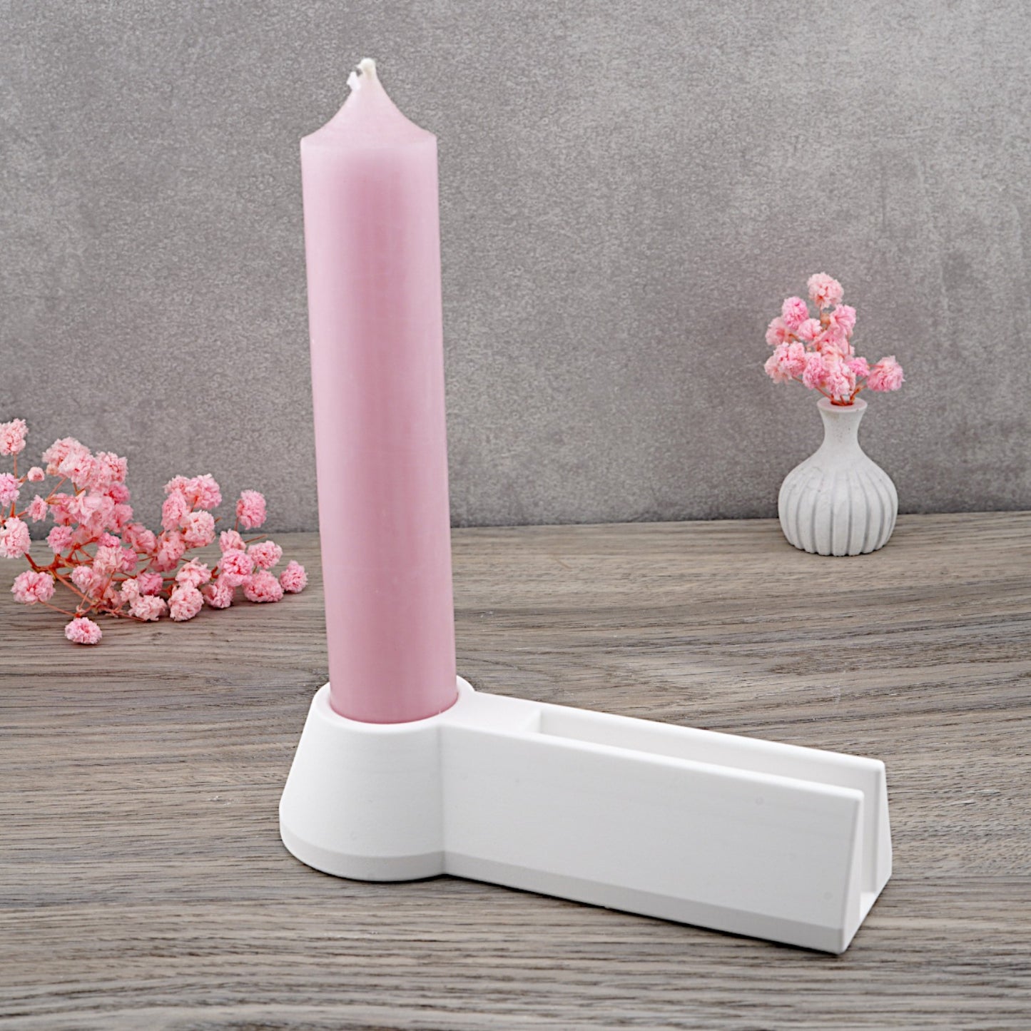 Silikon Gießform Kerzenhalter/Einschieber