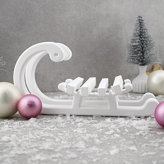 Mini Schlitten "glatt" Silikon Gießform