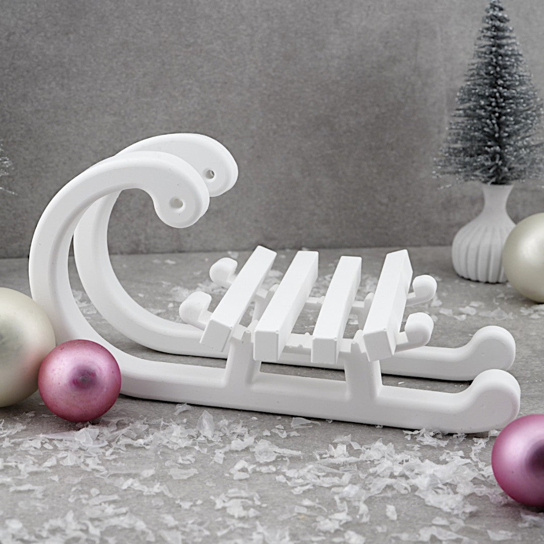 Mini Schlitten "glatt" Silikon Gießform