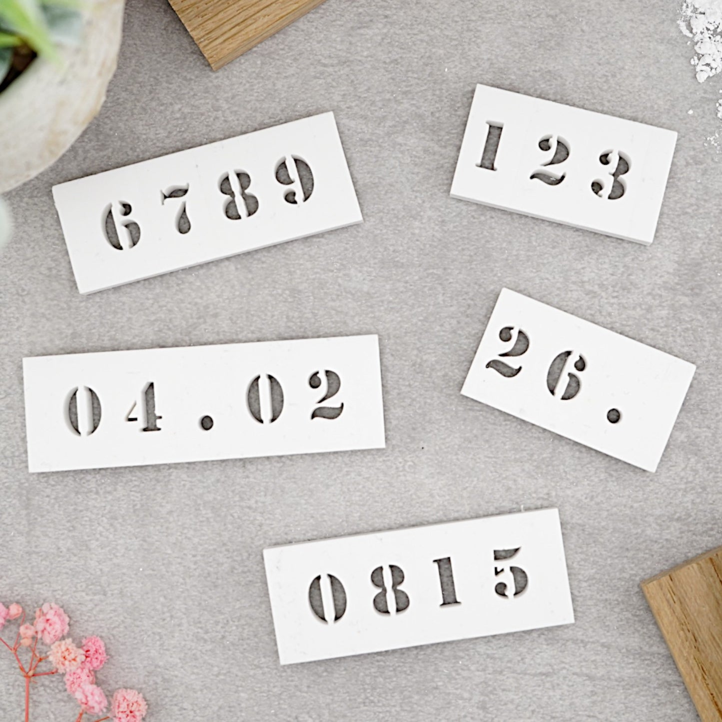 Letterino · Starter-Set · Essential · Typ B · Horizontal · 0-9