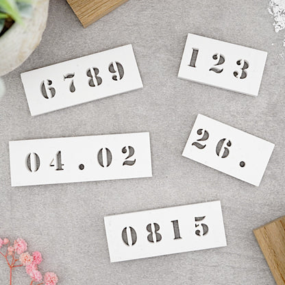 Letterino · Starter-Set · Essential · Typ B · Horizontal · 0-9