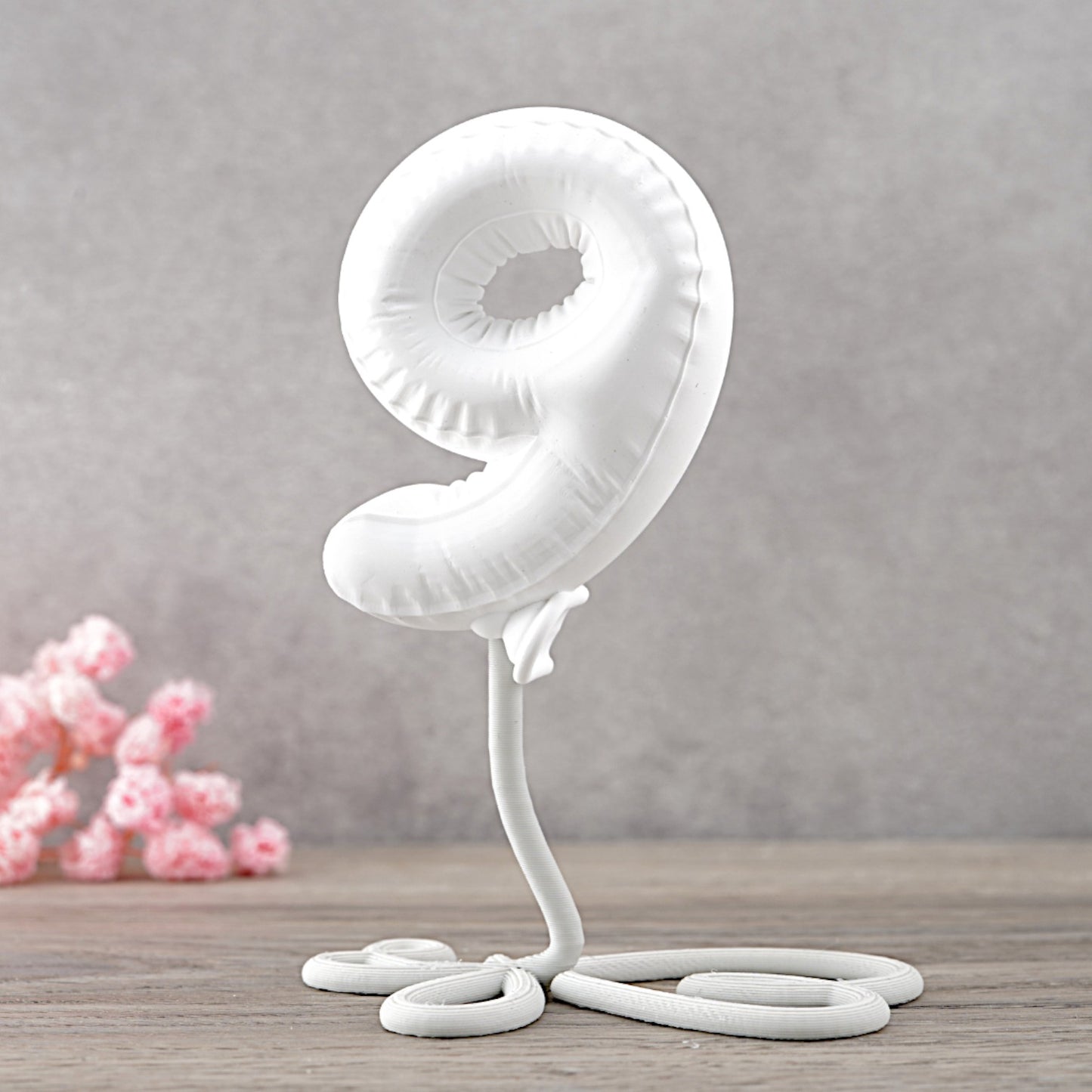 Balloonimal Ziffer 9 [Silikon-Gießform]