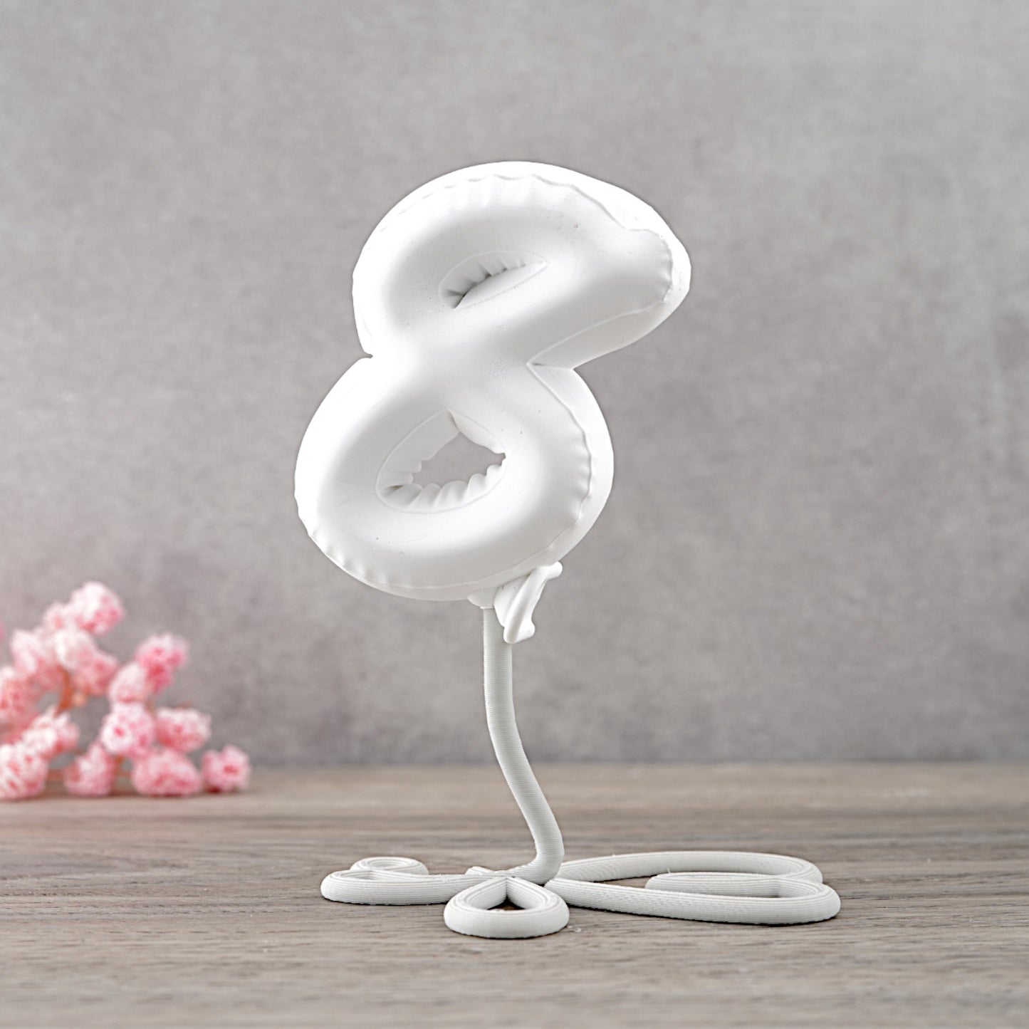 Balloonimal Ziffer 8 [Silikon-Gießform]