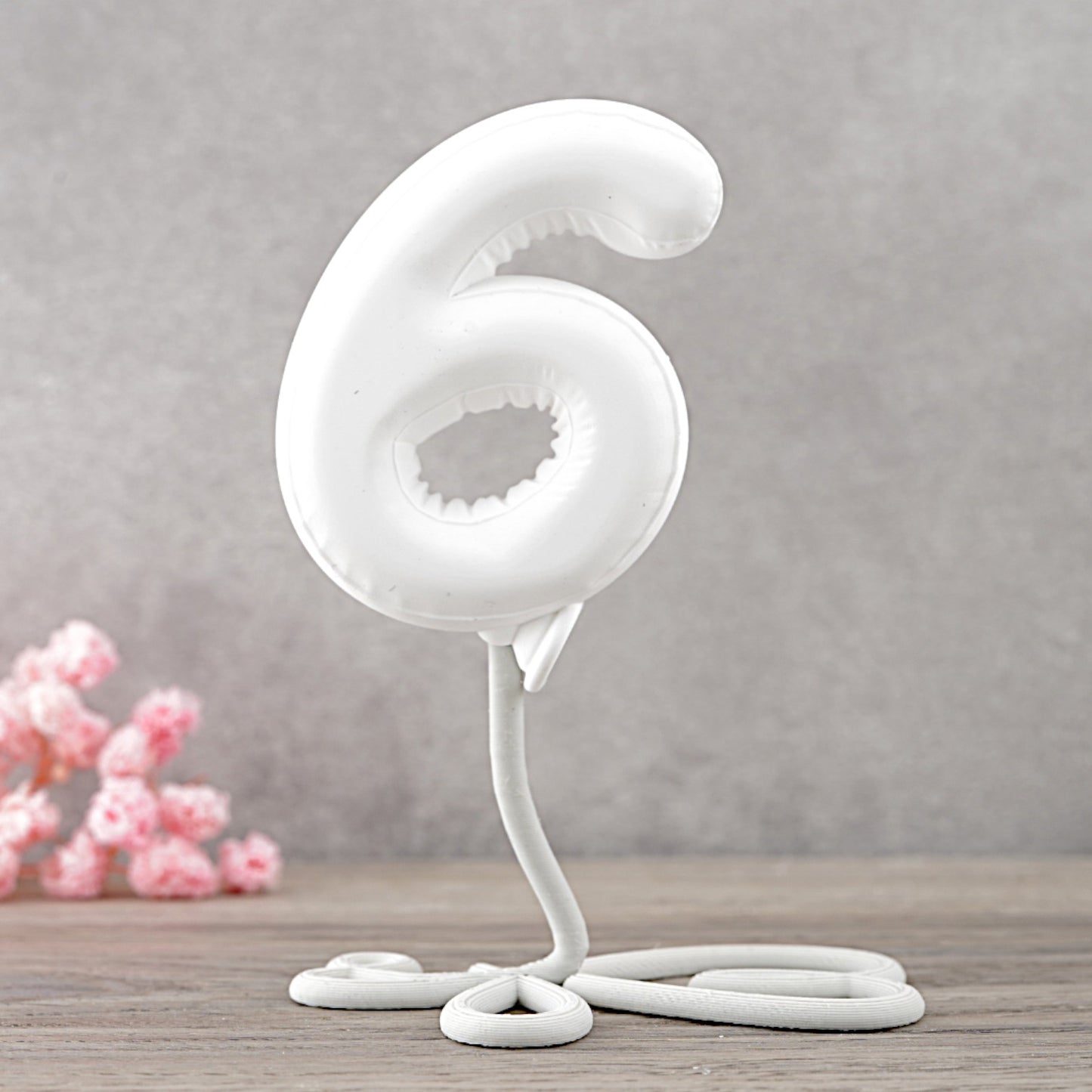 Balloonimal Ziffer 6 [Silikon-Gießform]