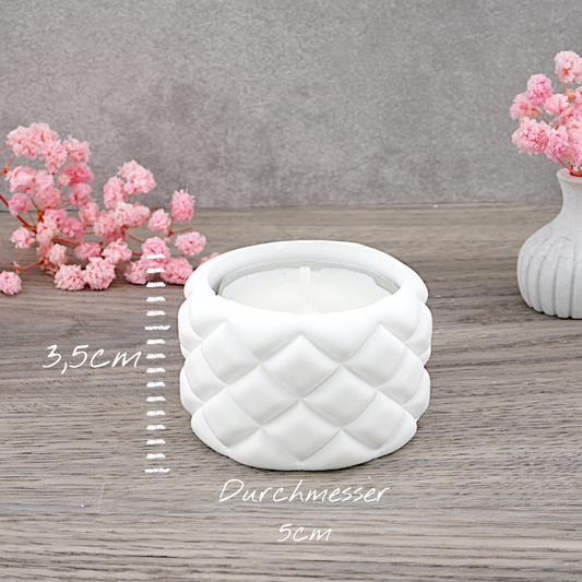 Teelichthalter [Silikon-Gießform]