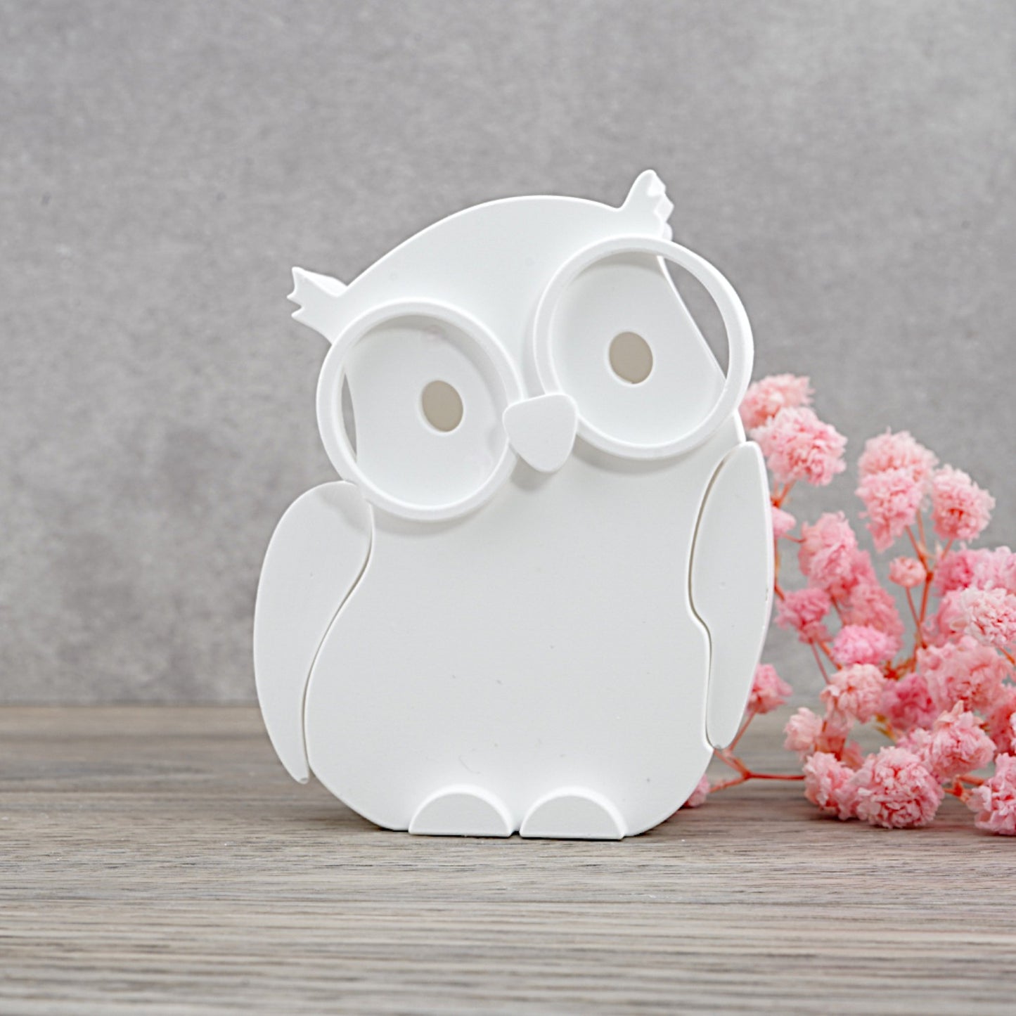 EMMA Eule "mittel" 6cm - Lichtkörper [Silikon-Gießform]